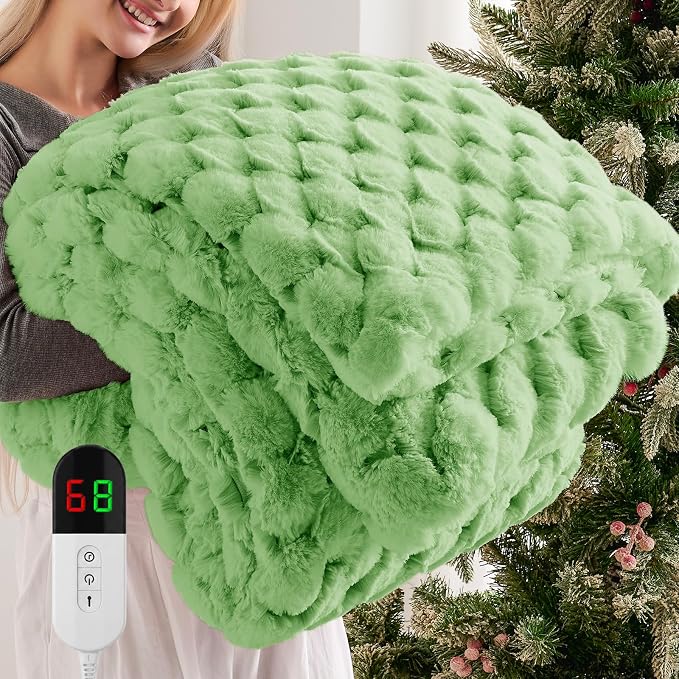 Homemate Electric Heated Throw Blanket by Homemate