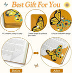 WIVICO 8Pcs Diamond Painting Bookmarks, Diamond Pearl Art Kits - Image 3