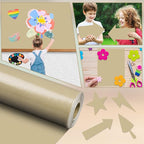 Inkspire Brown Bulletin Board Paper Roll, 14.8FTx47IN Large Reusable Waterproof - Image 5