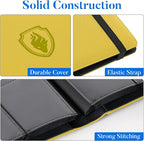 Premium 9 Pocket Card Binder for 540 Cards, Fabmaker PU Cover Trading Card - Image 2