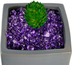 Glass Stones, 1Lb/460g Irregular Sea Glass Dercorative Rocks Non-Toxic - Image 2