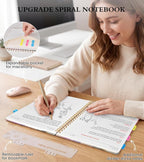 Spiral Notebook Journal 8.5” x 11”, A4 Large Notebooks - Image 5