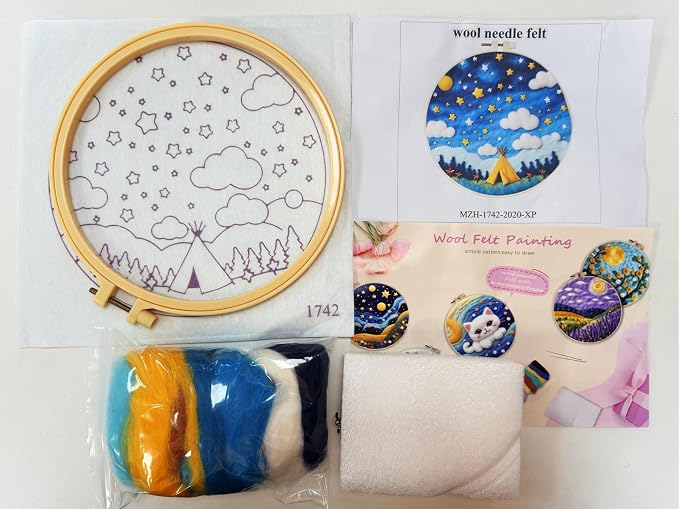 CaptainCrafts Needle Felting Kit - Image 3