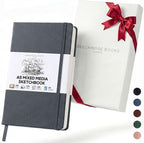 Beechmore Books A5 Mixed Media Sketchbook by BeechmoreBooks