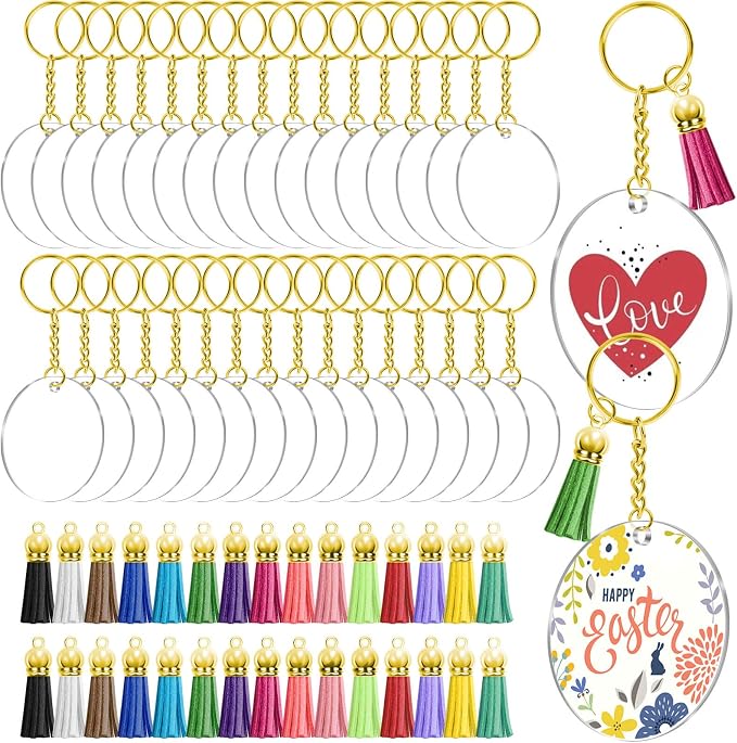 Audab Blank Keychain Set by Audab