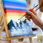 PHOENIX Long Stretched Canvas for Painting 8x16 Inch/6 Value Pack, 8 Oz Triple - Image 7