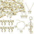 Bow Charms for Bracelet Jewelry Making Cute Bracelet Charms | 18Pcs, Bow Charms by Unknown