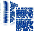 Letter Stickers, Mailbox Numbers, 0.5 Inch Waterproof Vinyl Alphabet | 1/2 Inch by Llewyn