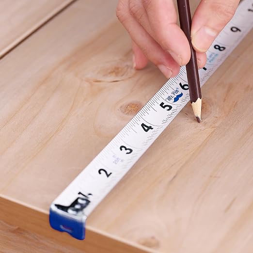 Mr. Pen- Retractable Tape Measure 25 ft, Dark Blue, Easy Read | Steel - Image 6