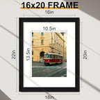 Vittanly 16x20 Picture Frames Set of 2, Ornate Vintage Photo Frame - Image 5