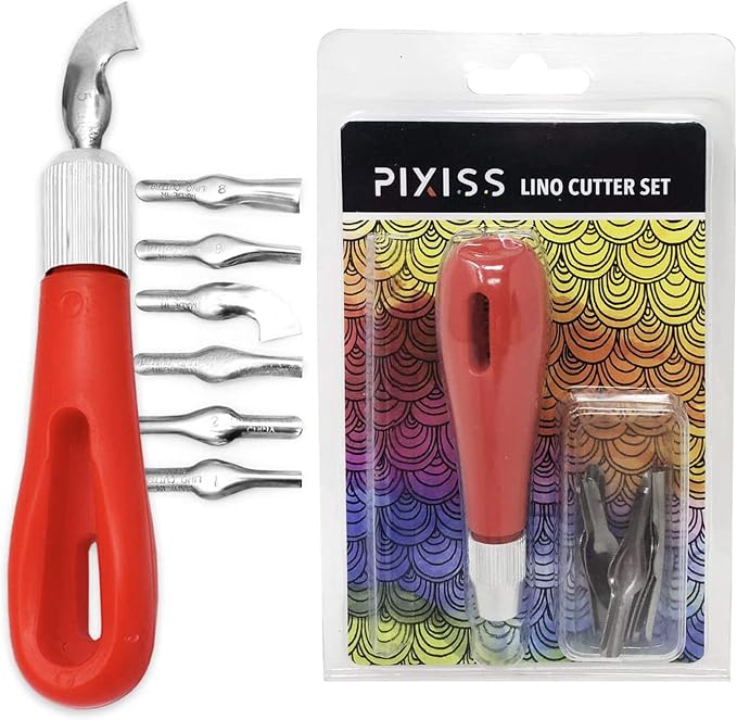Rubber Block Stamp Carving Blocks Stamp Making Kit - Image 4