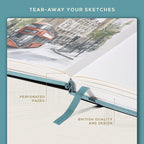 Beechmore Books A4 Mixed Media Sketchbook - Image 6