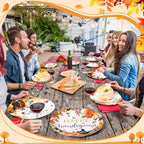 Funnymoom 60 Pcs 7 Inch Happy Friendsgiving Paper Plates Give Thanks Plates - Image 4