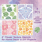 Wall Stencils for Painting Large Pattern, Exquisite Floral Designs for Wall - Image 6