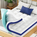 BEDELITE Full Mattress Topper Dual Layer 4 Inch Memory Foam Mattress Topper by BEDELITE