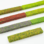 Woohome 7 Color Miniature Shrub Strips Static Grass Tuft Static Shrub - Image 2