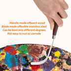 27 Piece Stainless Steel Palette Knife Set, Painting Knives - Image 6