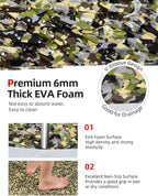 Abahub EVA Foam Boat Flooring Self-Adhesive Decking Surfboard Traction Pad | - Image 3