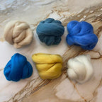 Revolution Fibers Dyed Wool Top | Shetland Collection of Crafting Fibers | - Image 2