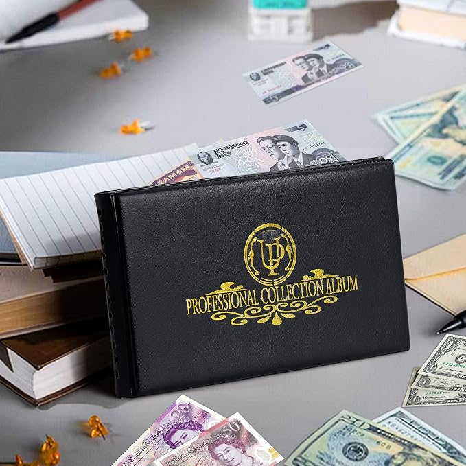 40 Pockets Banknote Currency Collecting Album - Image 7