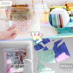 36 Sheets Iridescent Stained Glass Sheet Variety Pack, 4 X 6 inch Cathedral Art - Image 5
