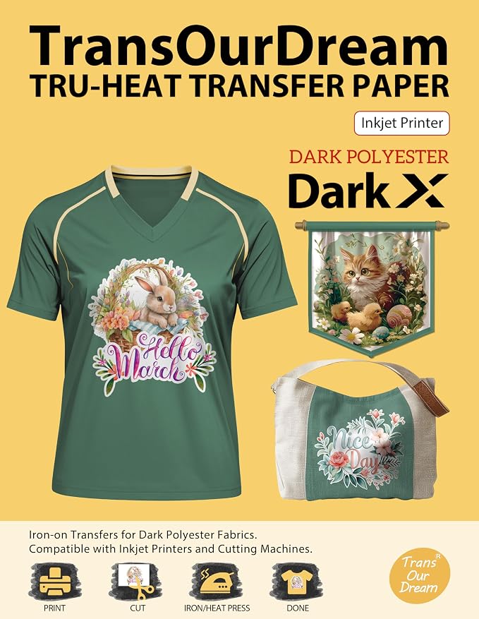 TransOurDream Heat Transfer Paper Supplies by TransOurDream