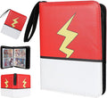 Collectible Trading Card Albums, 4 Pocket Card Binder, 400 Double Sided Pocket by FootJKYX