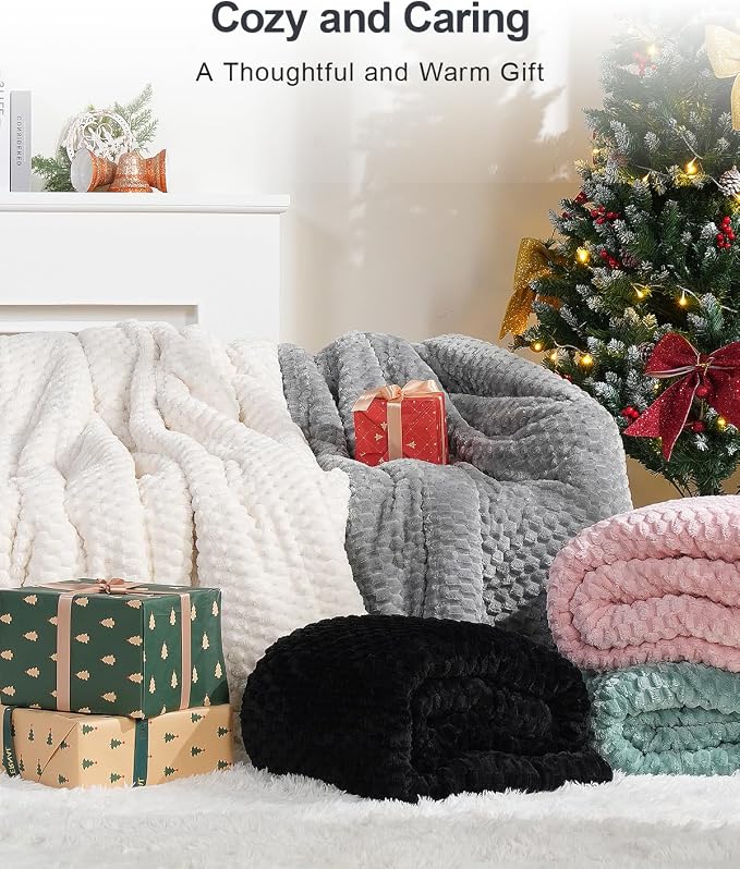 Super Fuzzy Soft Fleece Sherpa Weighted Blanket 20 lbs - Image 8