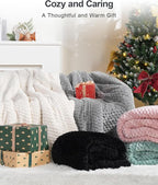 Super Fuzzy Soft Fleece Sherpa Weighted Blanket 20 lbs - Image 8