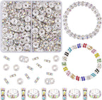 TINKRSTUFF 200 pcs 8mm Spacer Beads by TINKRSTUFF