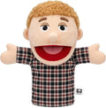 Family Hand Puppets for Kids, Includes Grandpa, Son by LOMTRATS