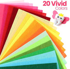 Moukeren 460 Pcs 12 x 8 Inch Felt Sheets Bulk - Image 6