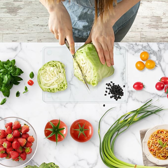 Tempered Glass Cutting Board, 12x16" Glass Cutting Board - Image 5