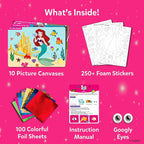 Skillmatics Foil Fun – Disney Princess, Mess-Free Art & Craft Kits - Image 3