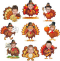 Gersoniel 72 Pcs Kid Fall Turkey Decor Fall Pumpkin Bulletin Board Cutout | by Gersoniel