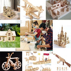 Cassny 13 Pack Basswood Sheets for Crafts- Thin Plywood Wood Sheets - Image 5