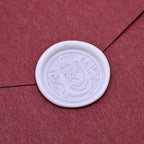 Medieval Initial Alphabet Sealing Wax Stamps, Brass Head Wooden Handle - Image 2