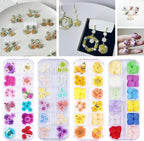 60Pcs Small Dried Pressed Flowers - Image 4