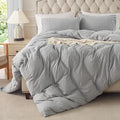 PURE ERA Jersey Knit Duvet Cover Set 100% T-Shirt Cotton Super Soft Comfy 3pc by PUREERA
