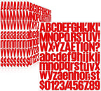 Letter Stickers, Mailbox Numbers, 1.5 Inch Waterproof Vinyl Alphabet | 1 by Llewyn