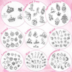400 Pcs Silver Charms for Jewelry Making, Wholesale Bulk Lots Tiny Assorted - Image 6