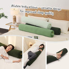 Body Pillow for Adults, Long Round Pillow, Big Cylindrical Pillow, Large Full - Image 6