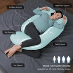 MOON PARK Pregnancy Pillows for Sleeping - Image 2