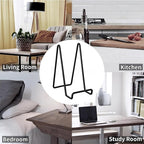 3 Pack 3 inch Metal Plate Stands - Image 7