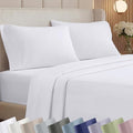 California Design Den White Queen Sheet Set Deep Pocket by CaliforniaDesignDen