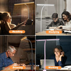 Airlonv LED Desk Lamp for Office Home, Eye-Caring Desk Light - Image 5
