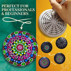 Mandala Rock Painting Kit – Mandala Dotting Tools Set - Image 4
