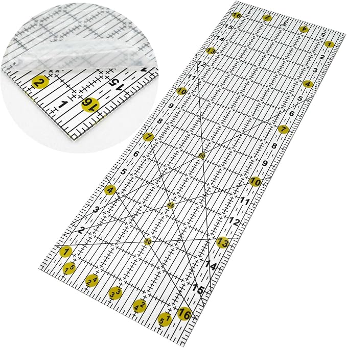 Quilting Ruler, Quilting Templates, Sewing Quilt Rulers, Acrylic Curved Corner - Image 3
