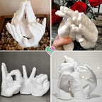 Luna Bean XL Family Hand Casting Kit – Extra Large Hand Mold Kit - Image 4