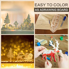 Balsa Wood Sheet, Basswood Sheets 12X12X1/16 Inch, Unfinished Wood Boards Blanks - Image 5